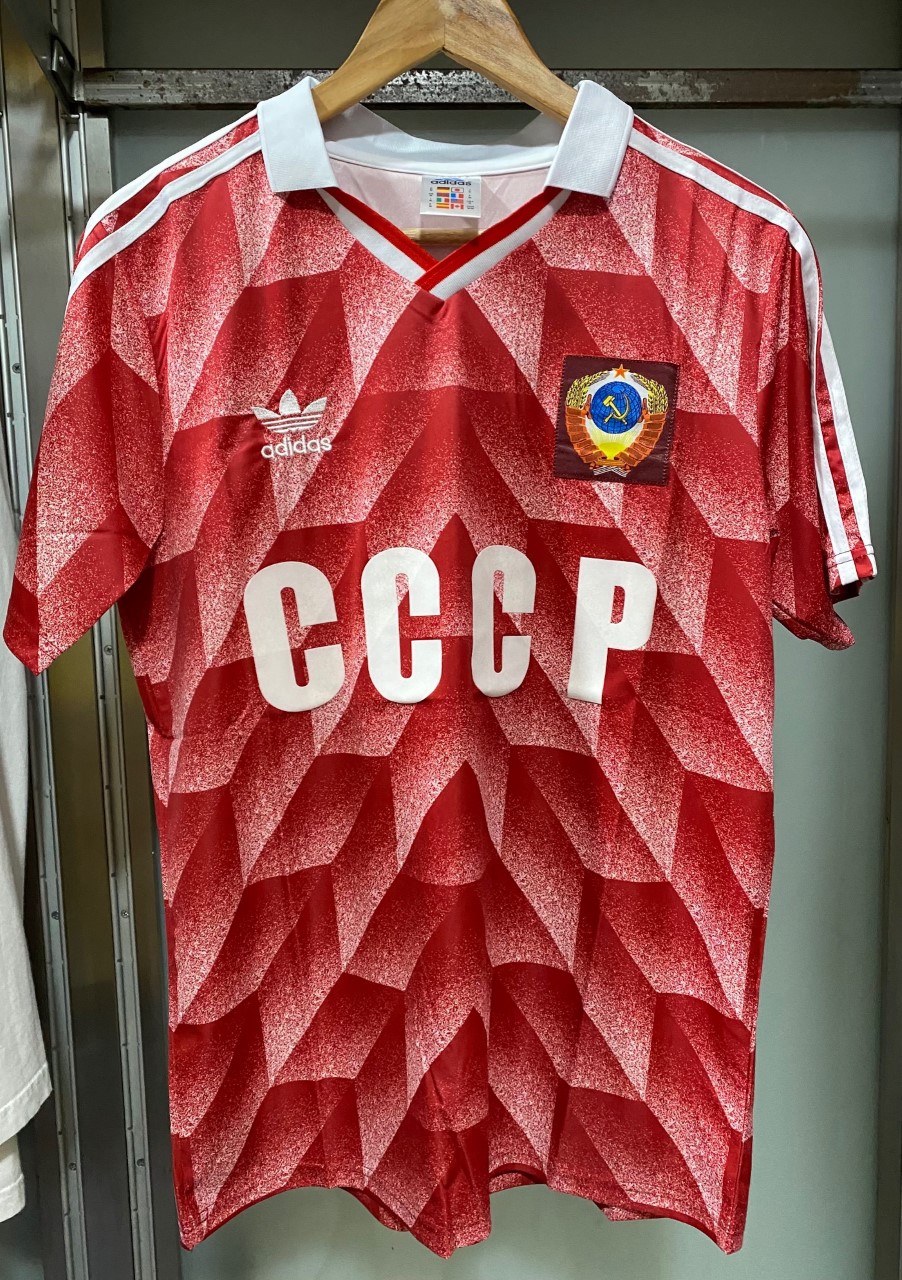 Brote Transporte Frustración 1988 CCCP Home Shirt - SOUVENIRS VINTAGE FOOTBALL