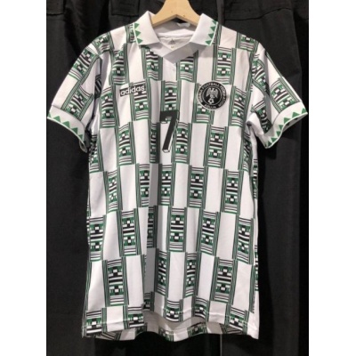 Nigeria 1994 World Cup Okocha Vintage Soccer Jersey Retro 