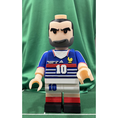 Lego Zidane Francia 1998 25 cm
