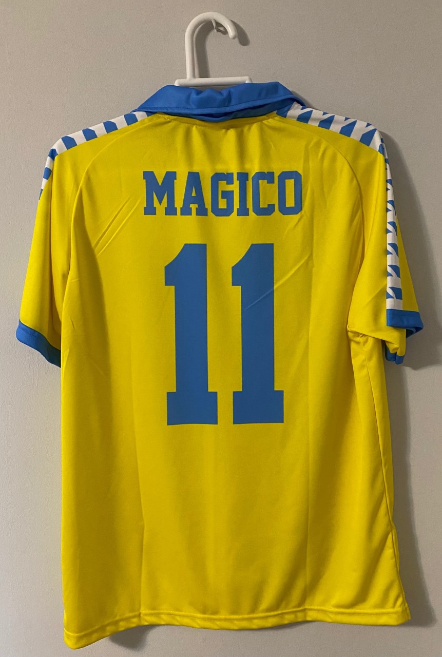 1984 Cadiz Home Shirt SOUVENIRS VINTAGE FOOTBALL